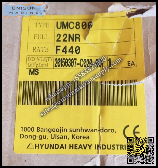 Hyundai Marine Magnetic Contactors UMC800