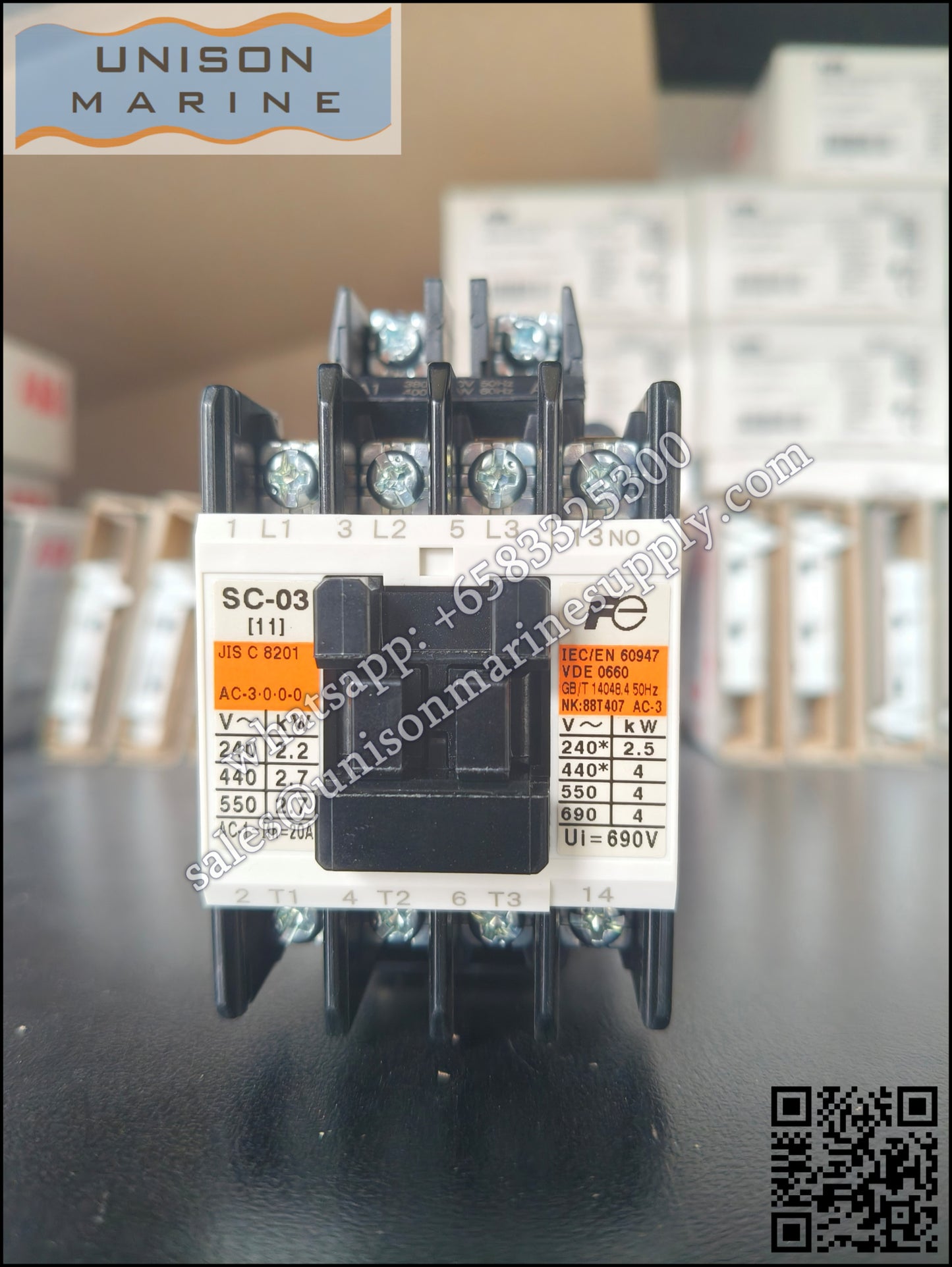 FUJI Magnetic Contactors: SC-03