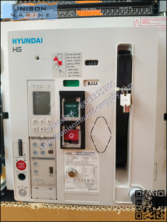 Hyundai Marine Air Circuit Breakers(ACB) ：HGN20 3P Draw-out Type