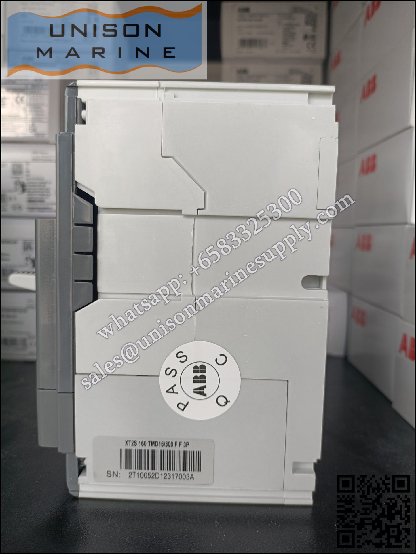 ABB SACE Tmax XT Circuit Breakers: XT2S 160 TMD 16-300 3p F F,1SDA067550R1