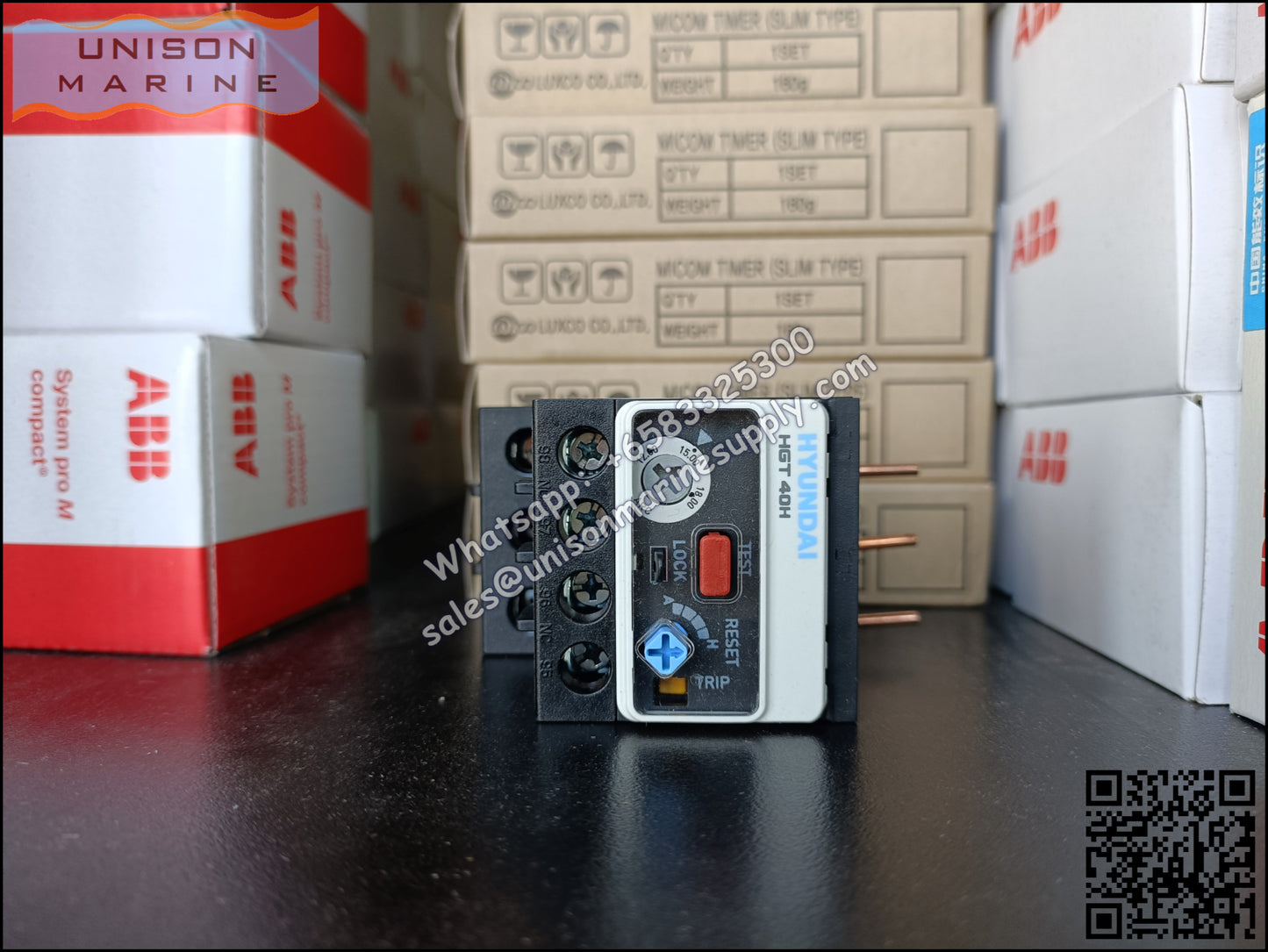 Hyundai Marine Thermal Overload Relay (TOR): HGT40H A0018S