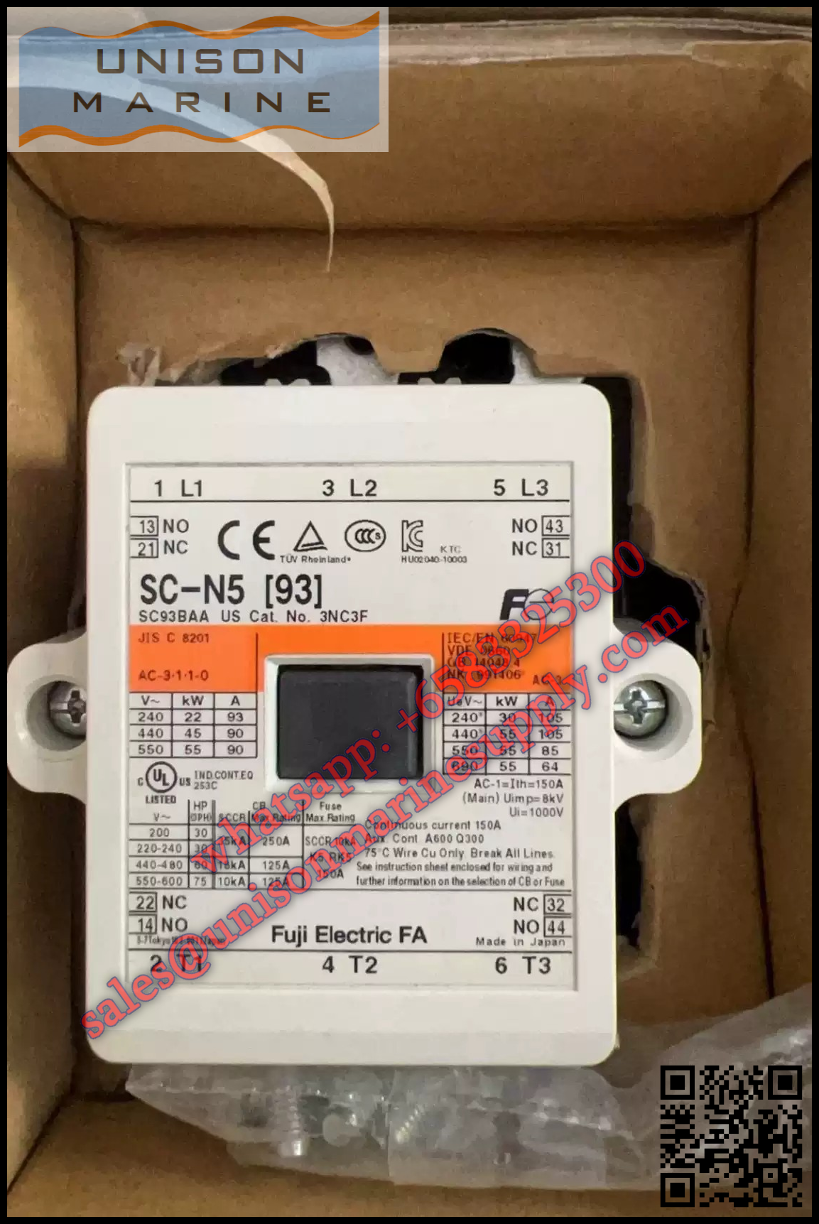FUJI Magnetic Contactors: SC-N5 2a2b