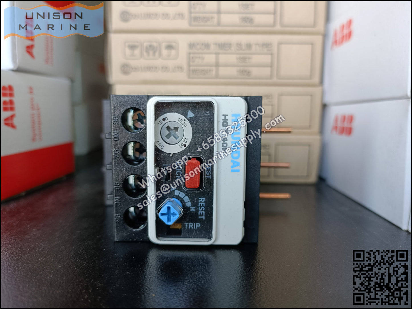 Hyundai Marine Thermal Overload Relay (TOR): HGT40H A0022S