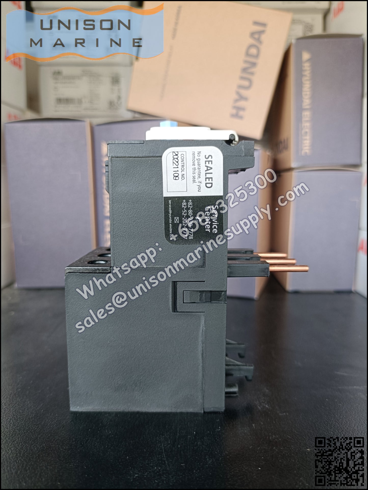 Hyundai Marine Thermal Overload Relay (TOR): HGT40K A0025S
