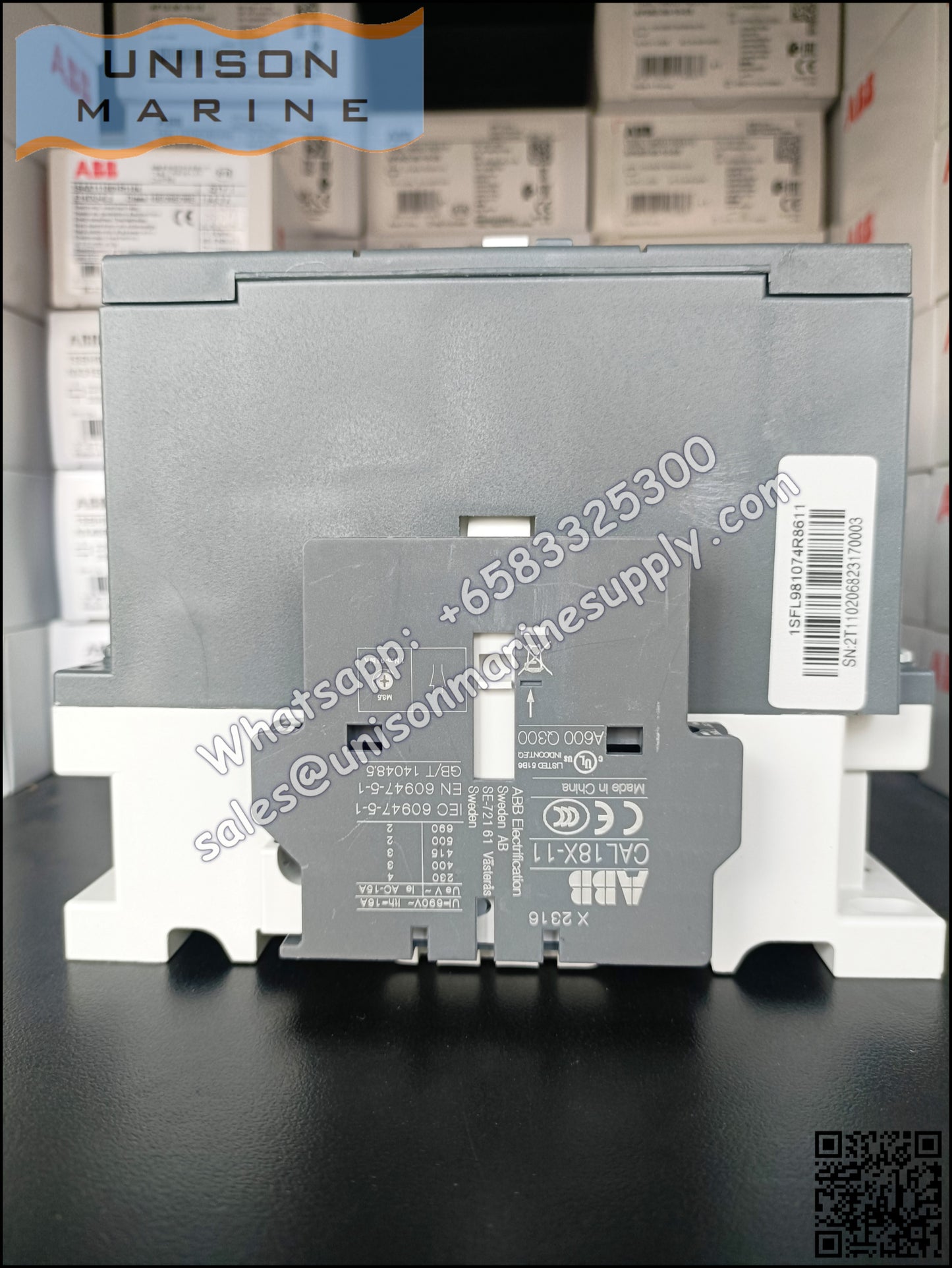 ABB Magnetic Contactors AX Series : AX115-30-11