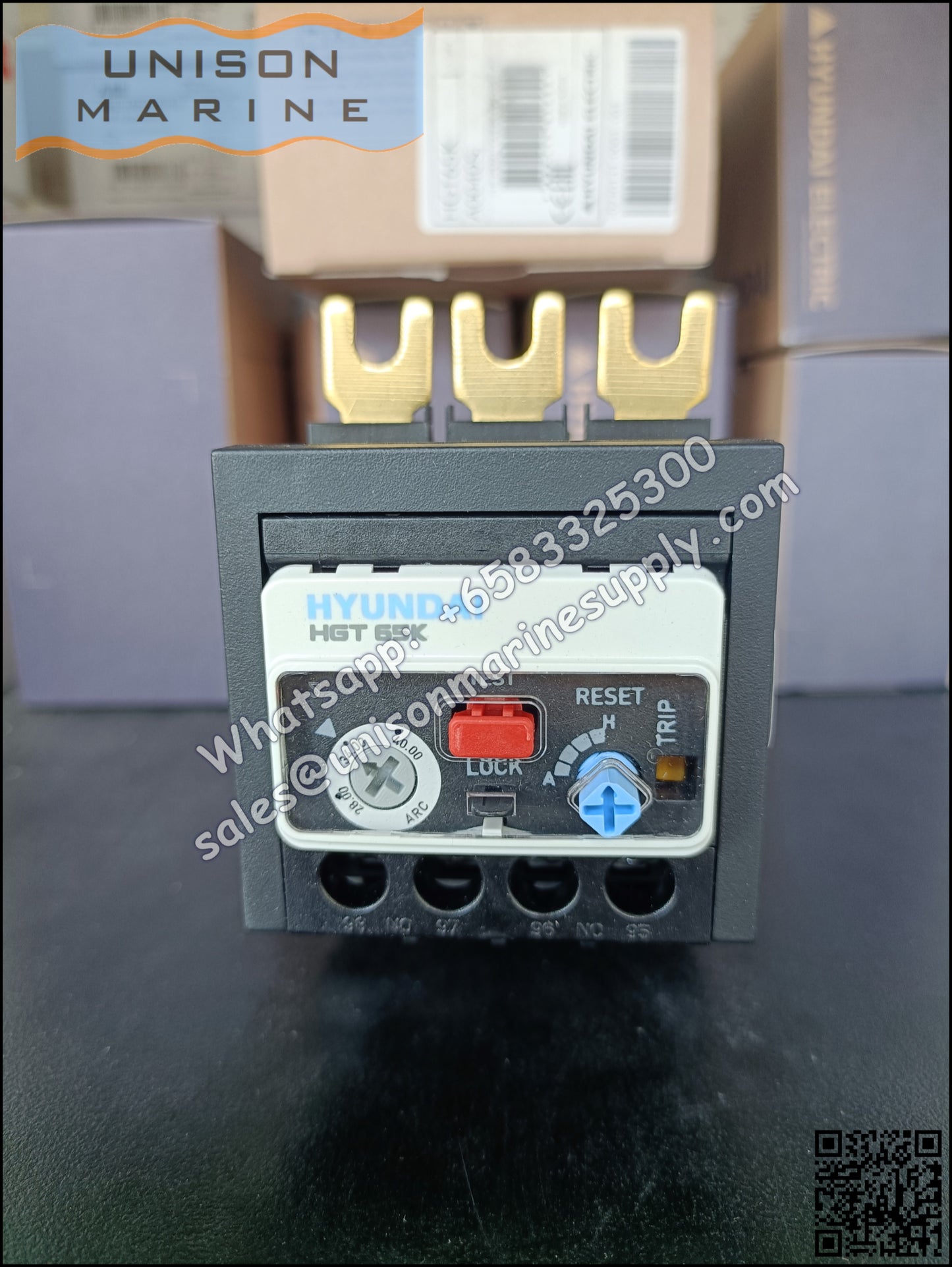 Hyundai Marine Thermal Overload Relay (TOR)-HGT65K A0040S