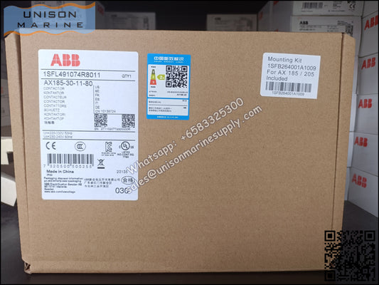 ABB Magnetic Contactors AX Series : AX185-30-11