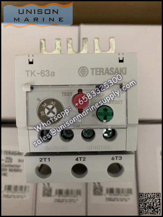 Terasaki Marine Thermal Overload Relay TK-63a （28-40A）