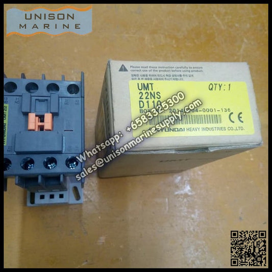 Hyundai Marine Magnetic Contactors UMT22