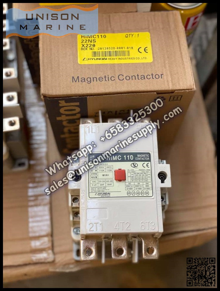 Hyundai Marine Magnetic Contactors HiMC110