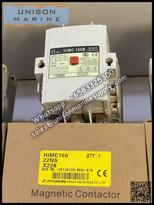 Hyundai Marine Magnetic Contactors HiMC150 / HiMC150B
