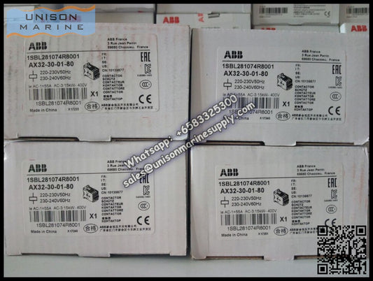 ABB Magnetic Contactors AX Series : AX32-30-10