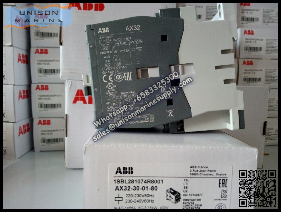 ABB Magnetic Contactors AX Series : AX32-30-10