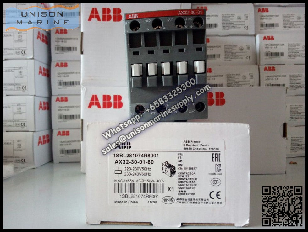 ABB Magnetic Contactors AX Series : AX32-30-10