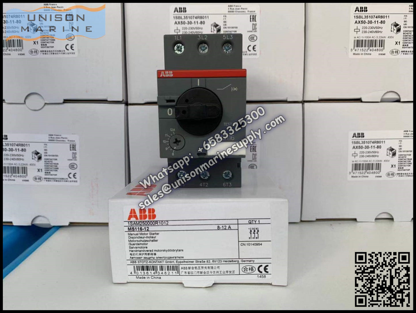 ABB Manual Motor Starter MS116-12 1SAM250000R1012