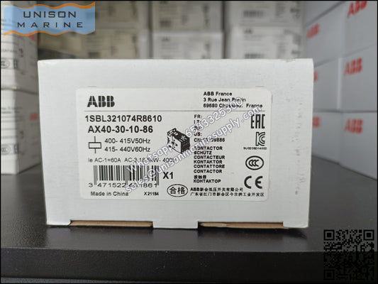 ABB Magnetic Contactors AX Series : AX40-30-10