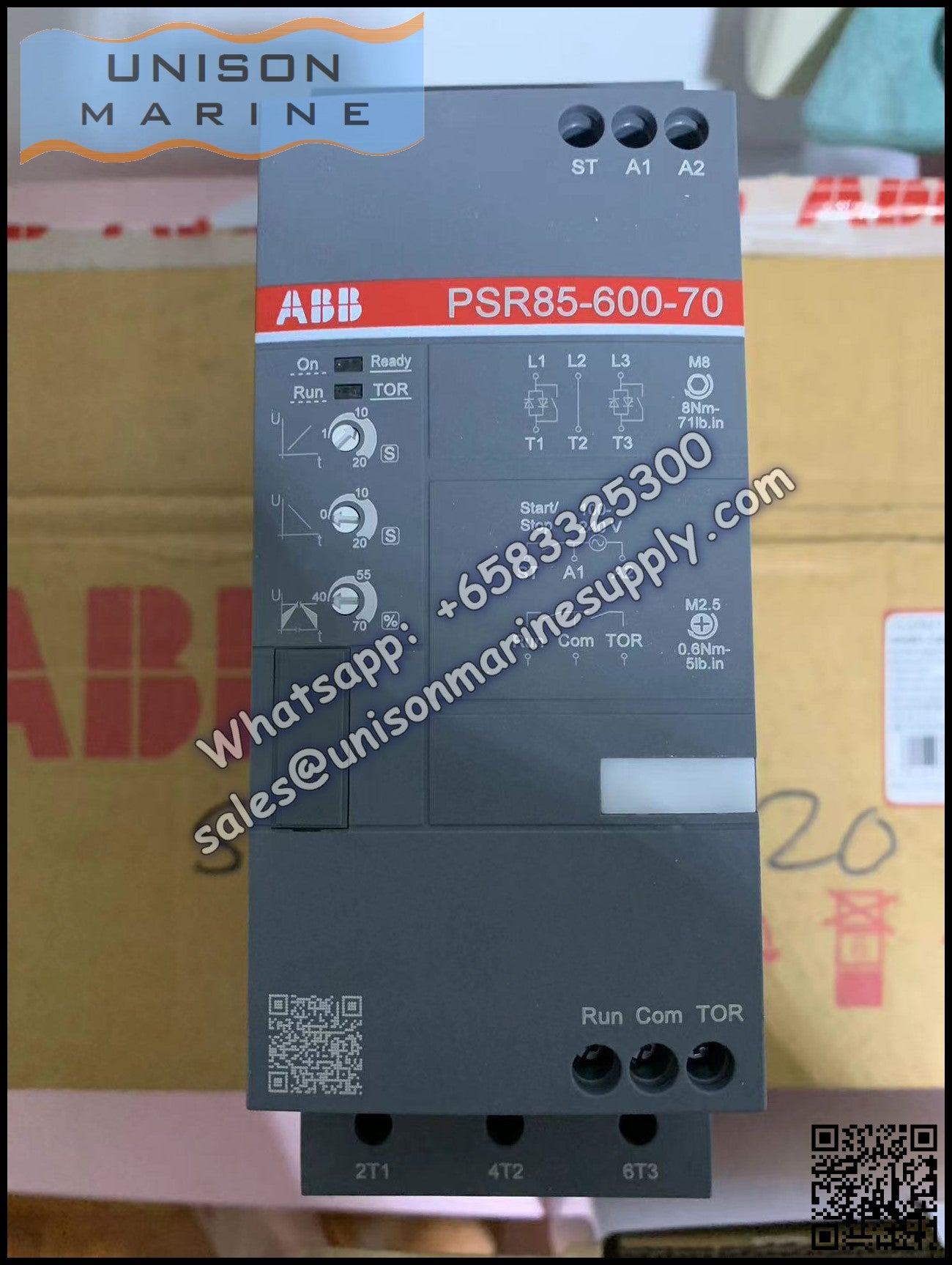 ABB PSR Softstarter PSR85-600-70 / PSR85-600-11