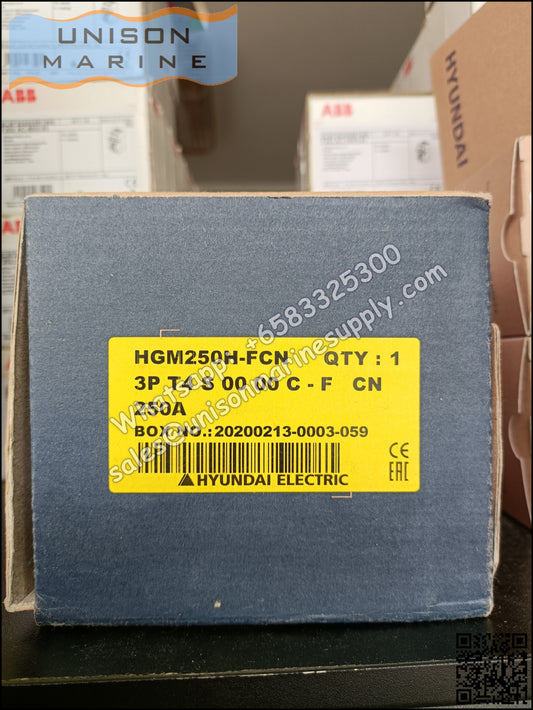 Hyundai Marine Circuit Breaker (MCCB) - HGM250H 3P Fixed / Plug-in Type
