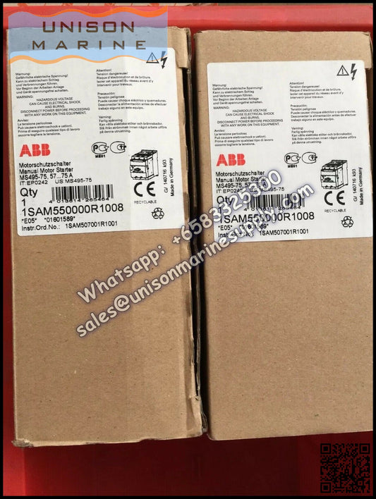 ABB Manual Motor Starter MS495-75
