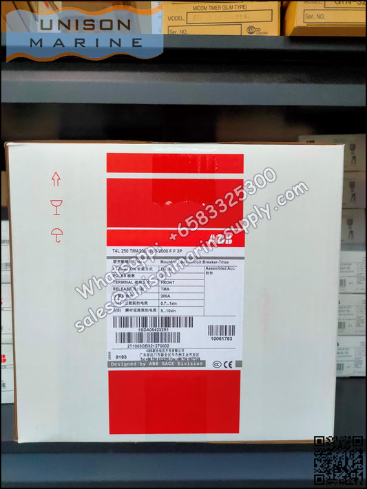 ABB Moulded Case Circuit Breakers: T4L250 3P