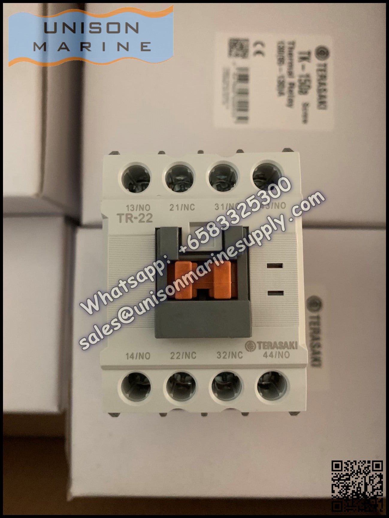 TERASAKI Marine Magnetic Contactors，TR-22