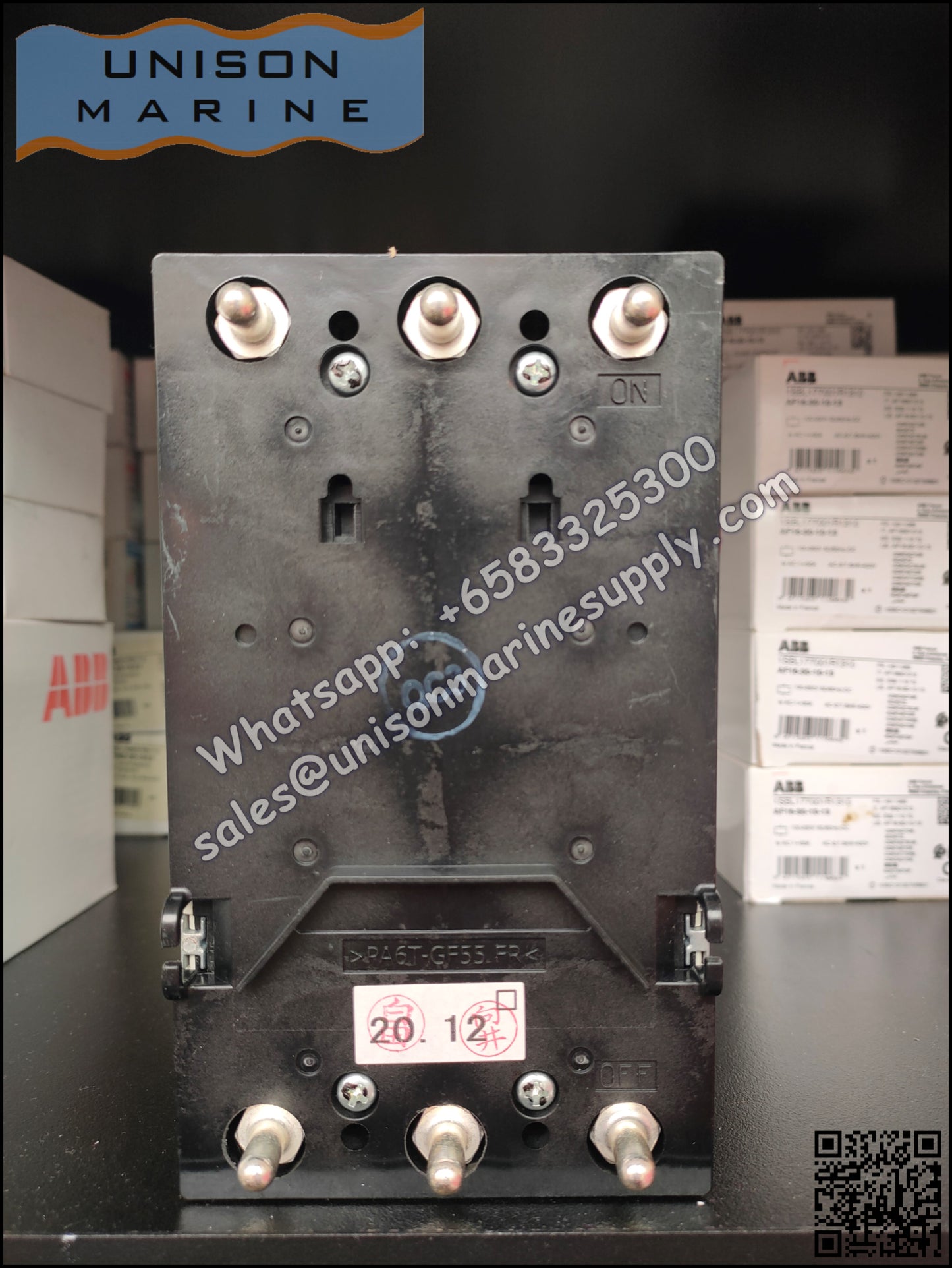 TRASAKI Marine Circuit Breaker (MCCB): S100-GF 15A 3P Fixed / Plug-in Type