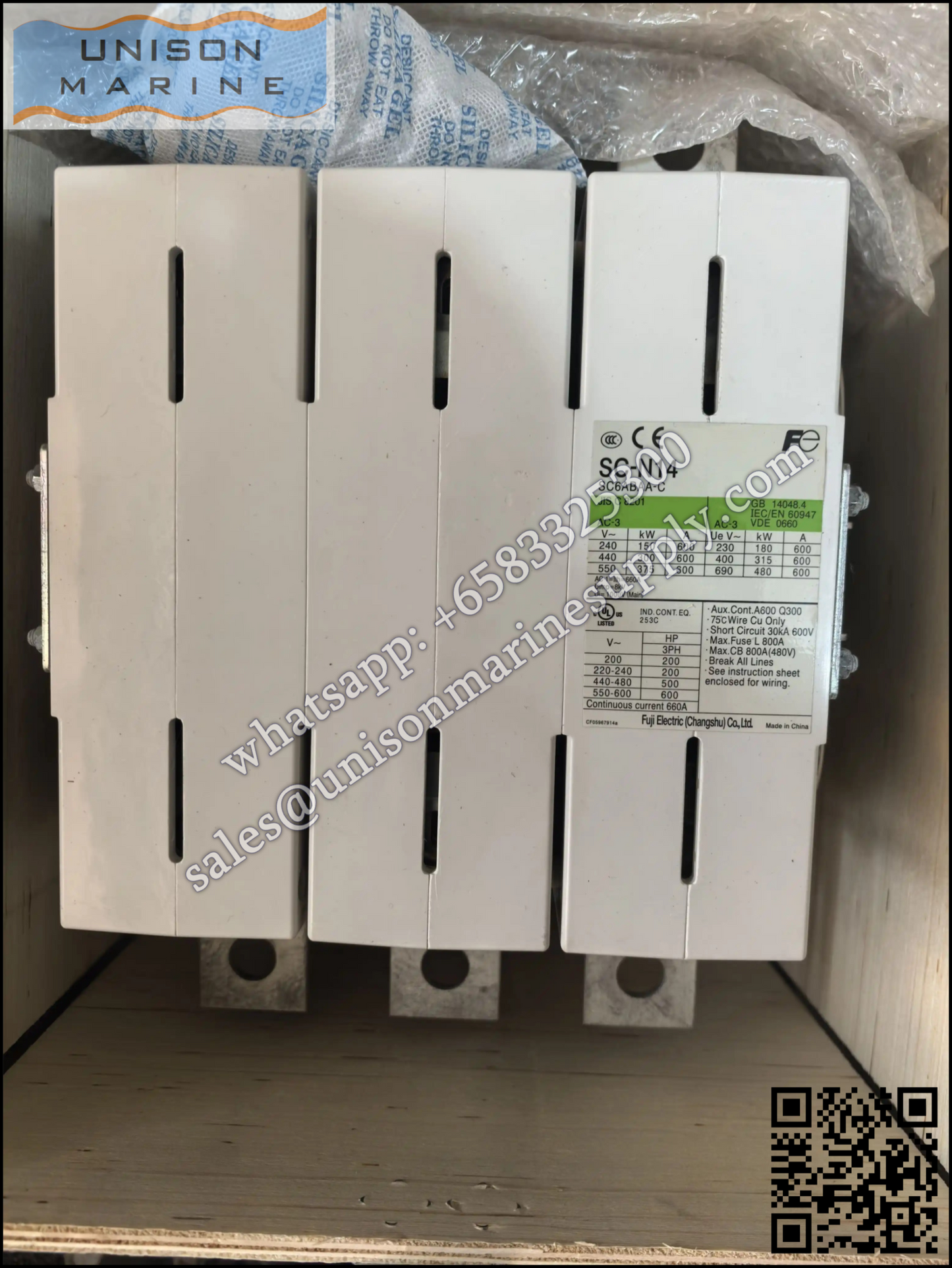 FUJI Magnetic Contactors: SC-N14,2a2b 380-450VAC