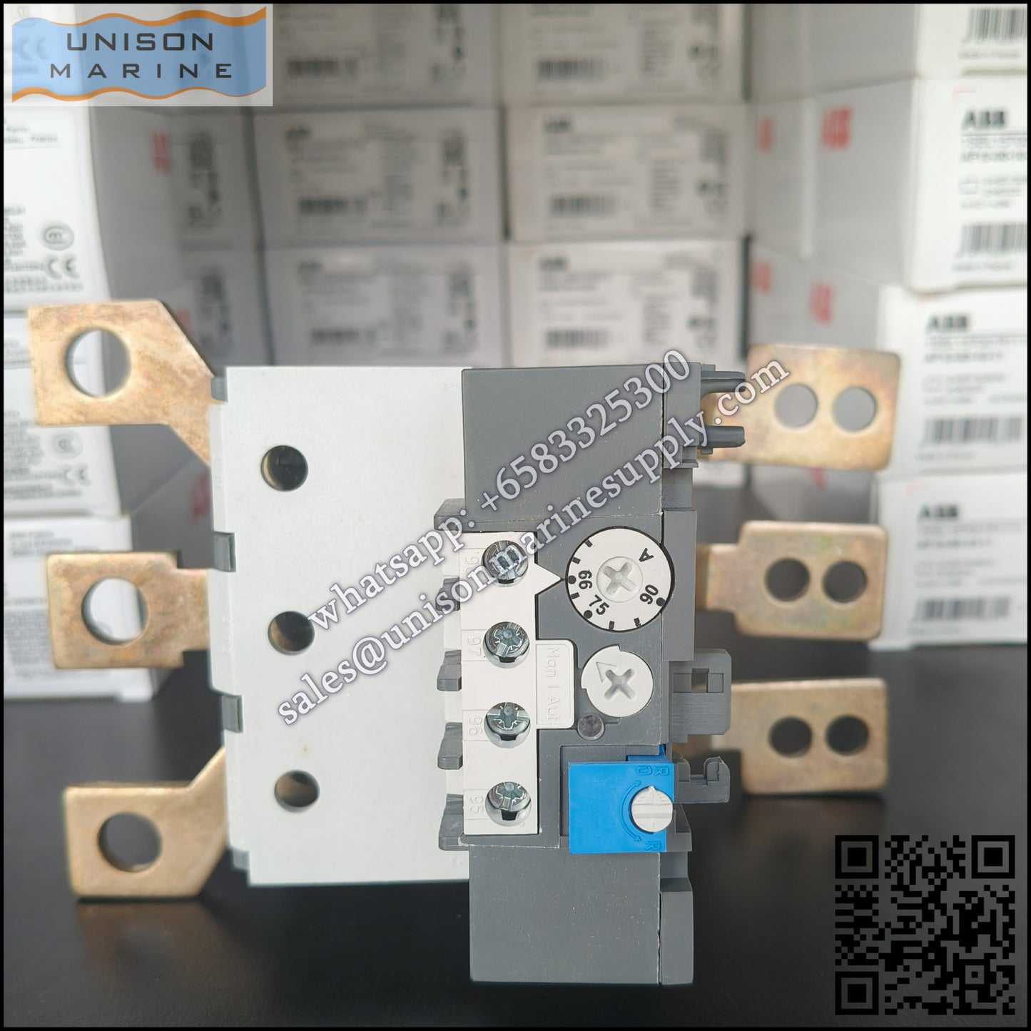 ABB Thermal Overload Relay 1 NO/1 NC:TA200DU-90（66...90A）,1SAZ421201R1001