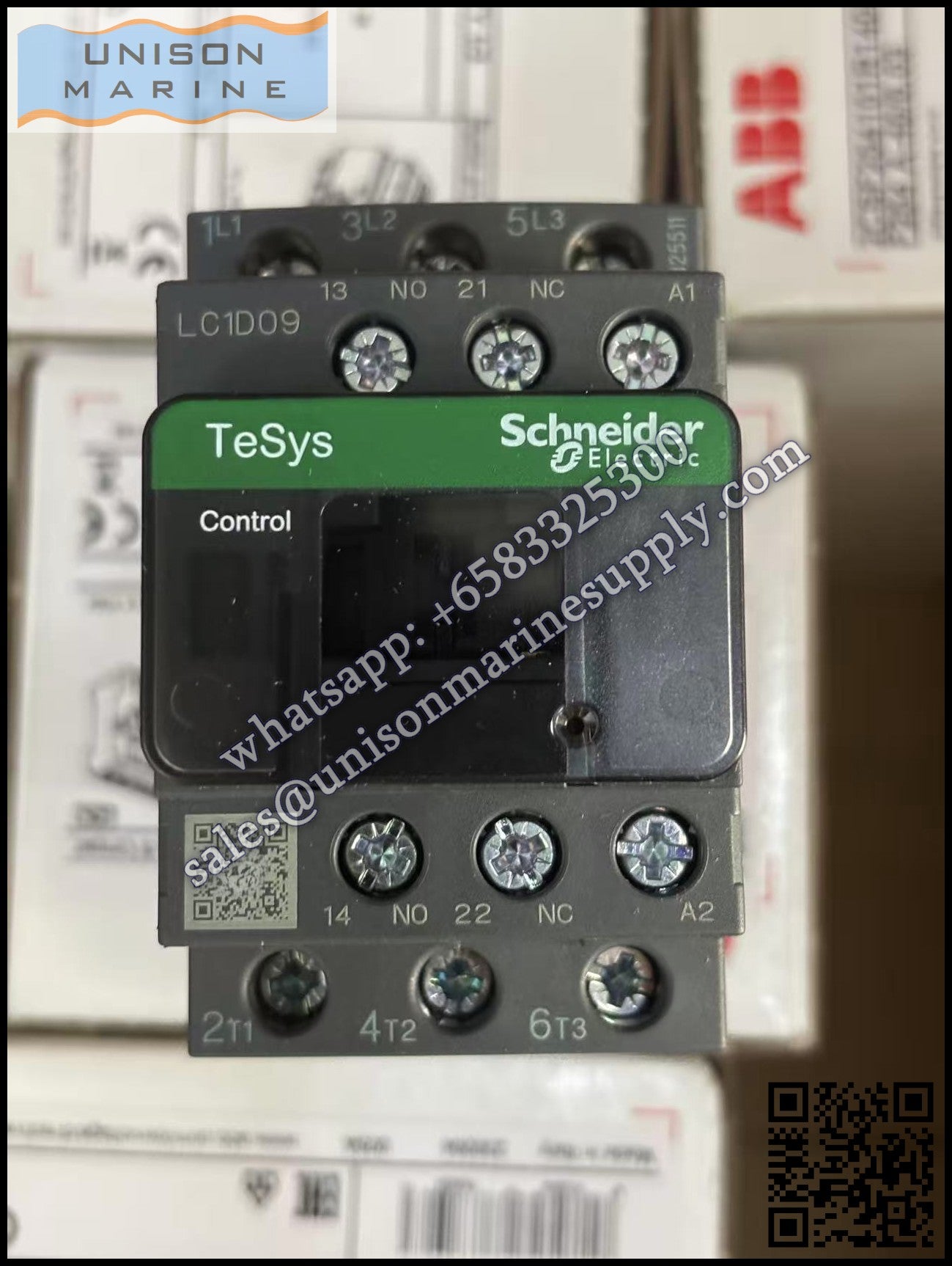 Schneider TeSys Deca Contactors : LC1D09M7