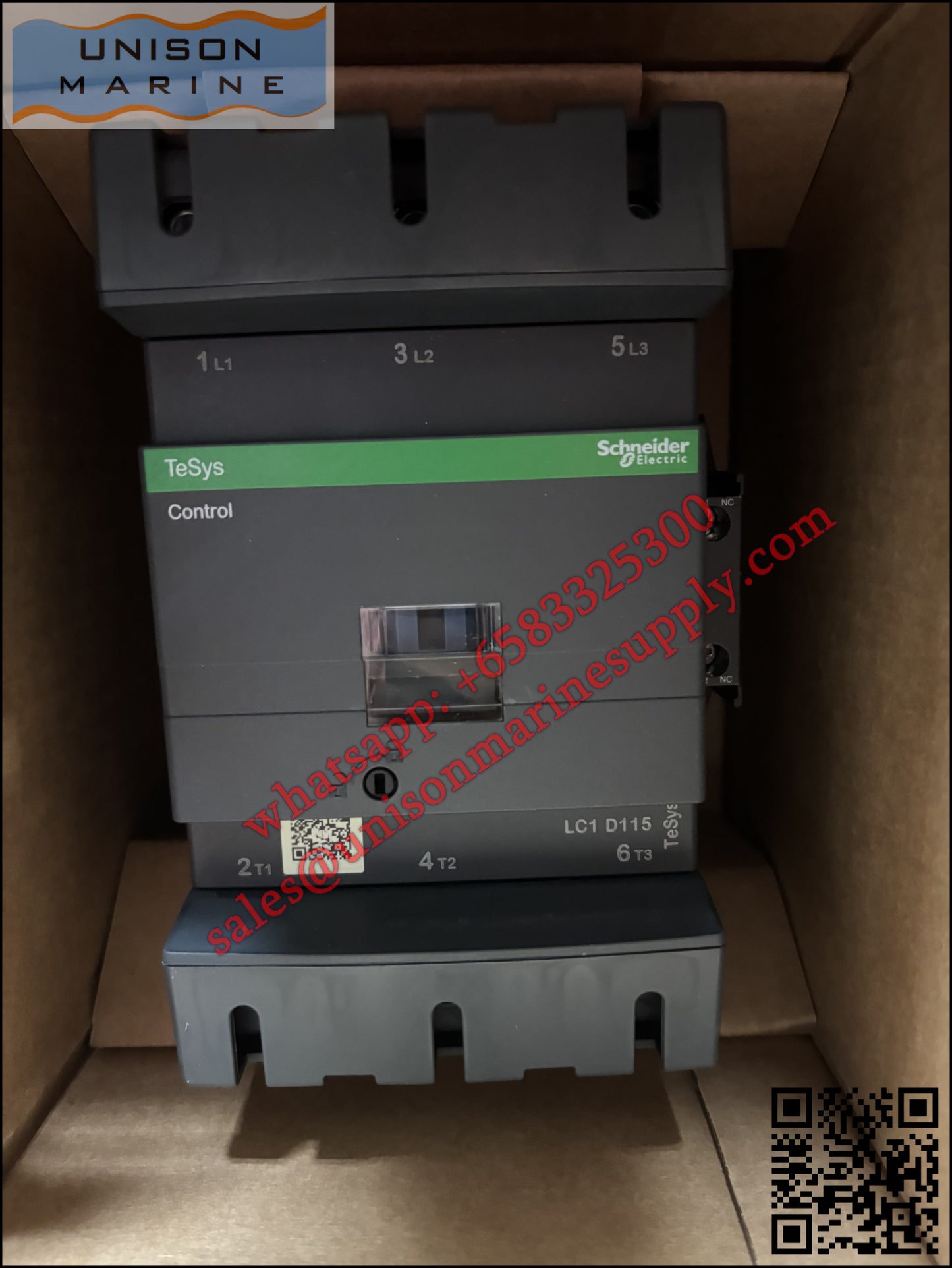 Schneider TeSys Deca Contactors: LC1D115R7, 115A 440V 50/60Hz