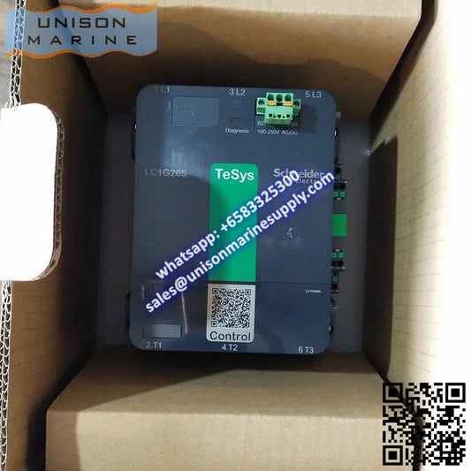 SCHNEIDER Contactor TeSys Giga 3P(3NO) AC-3,   LC1G265KUEN