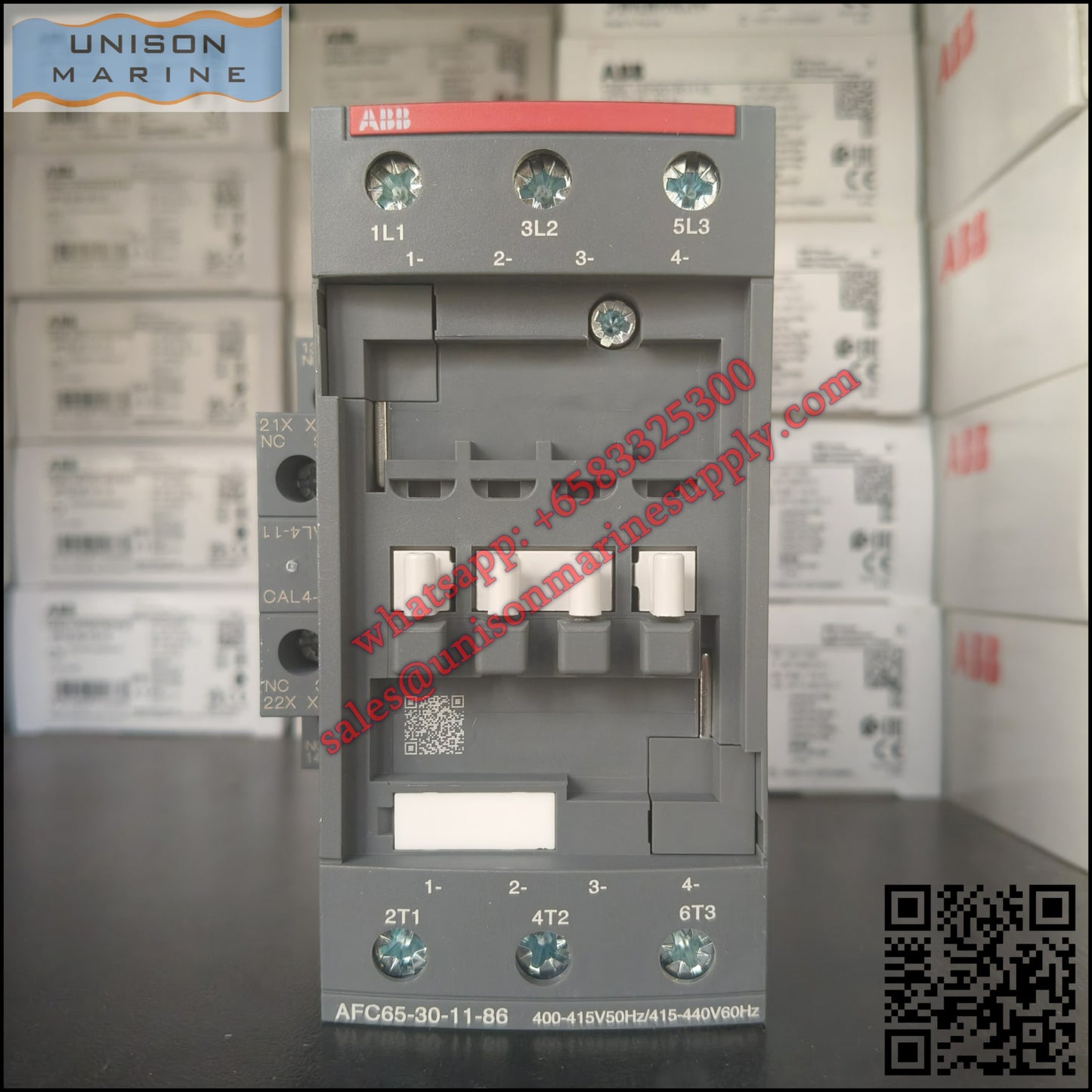 ABB Magnetic Contactors AF Series : AFC65-30-11-86*400-415V50Hz/415-440V60Hz,1SBL381001R8611
