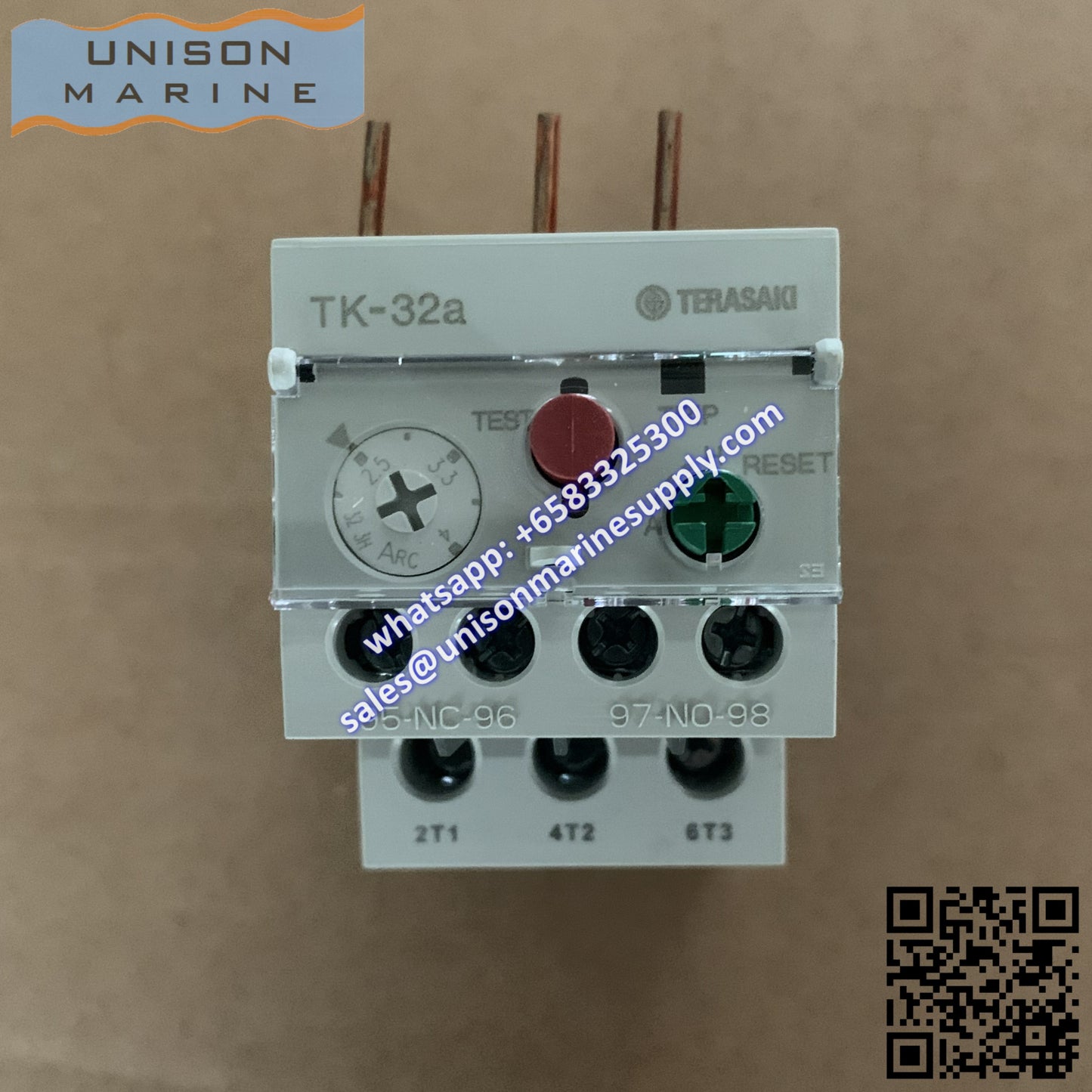 Terasaki Marine Thermal Overload Relay TK-32A （2.5-4.0A）