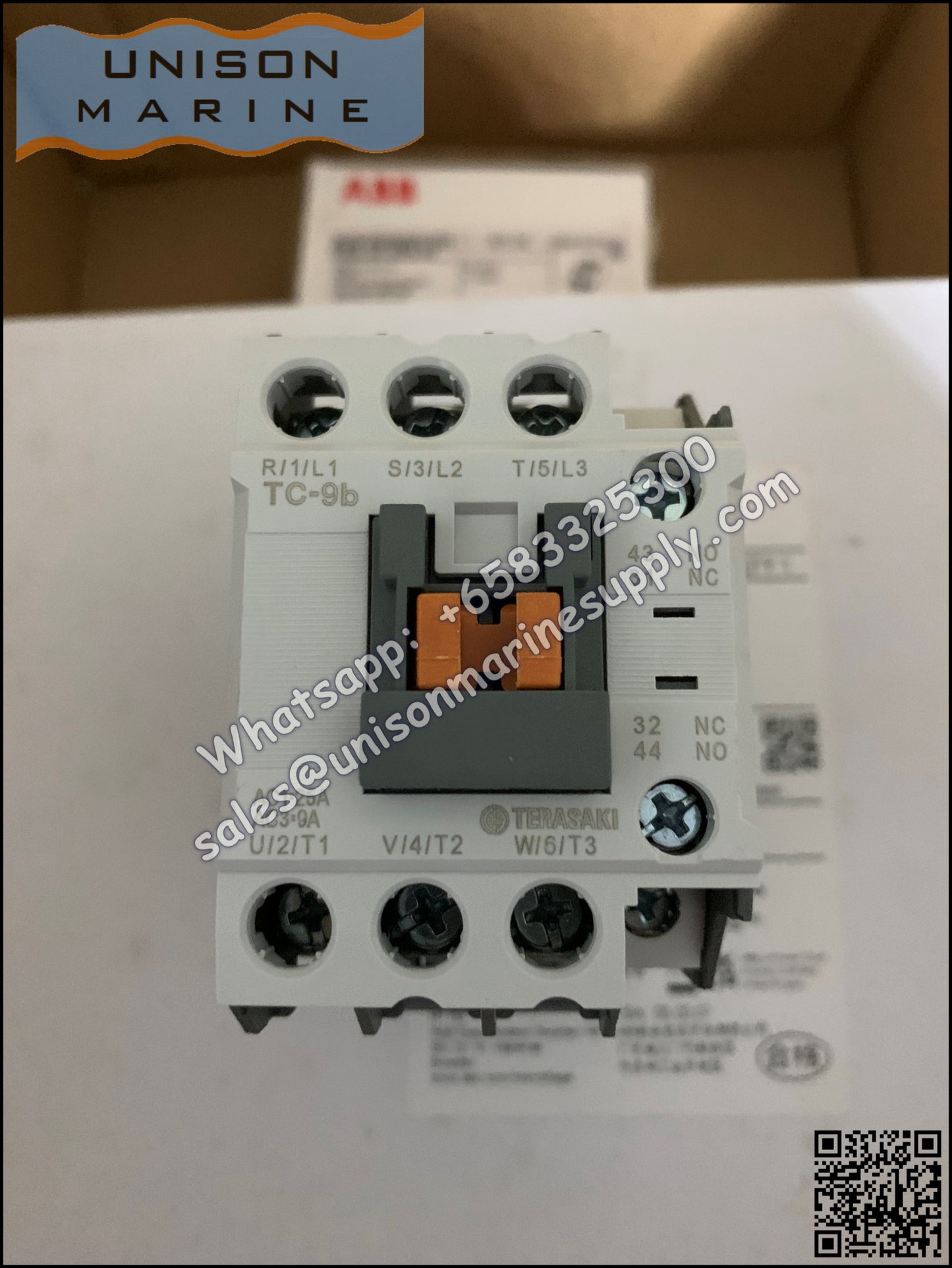 TERASAKI Marine Magnetic Contactors，TC-9b