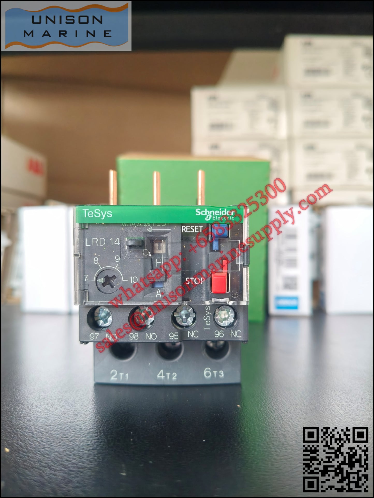 Schneider TeSys Deca Thermal overload relay: LRD14C, 7 to 10A