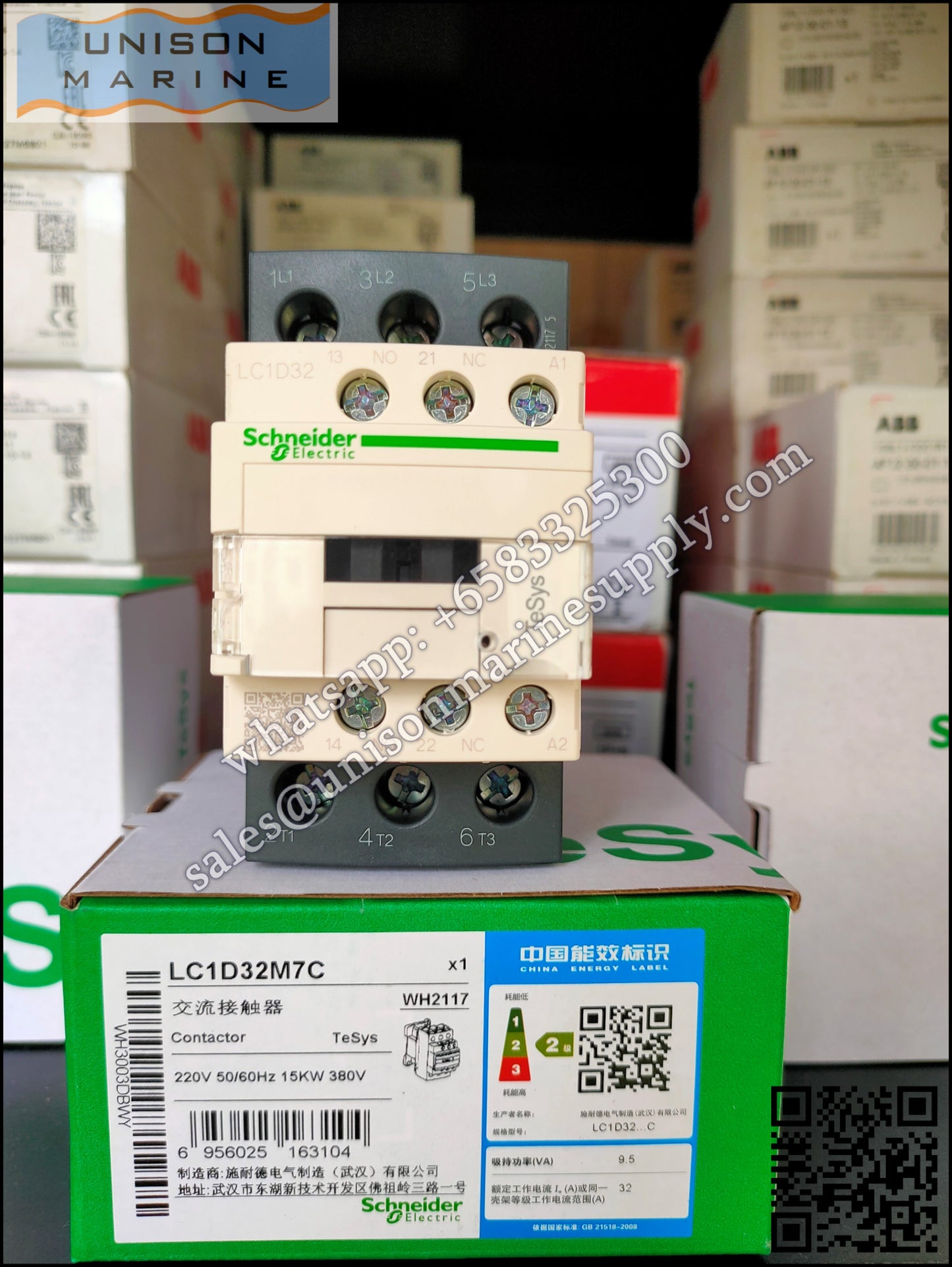 Schneider TeSys Deca Contactors : LC1D32M7C