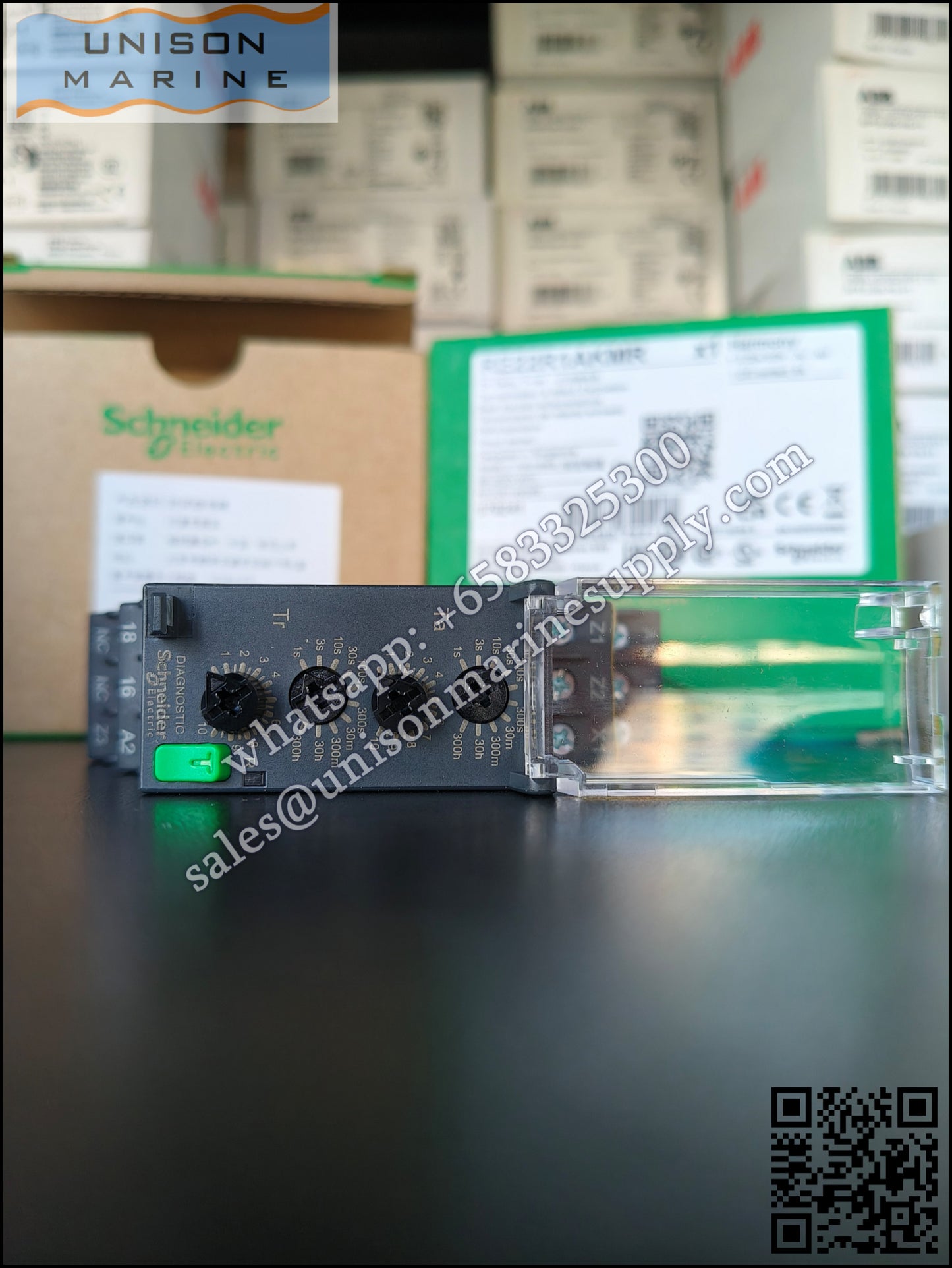 Schneider Harmony Timer Relays: RE22R1AKMR, 1 s..100 h - 24..240V