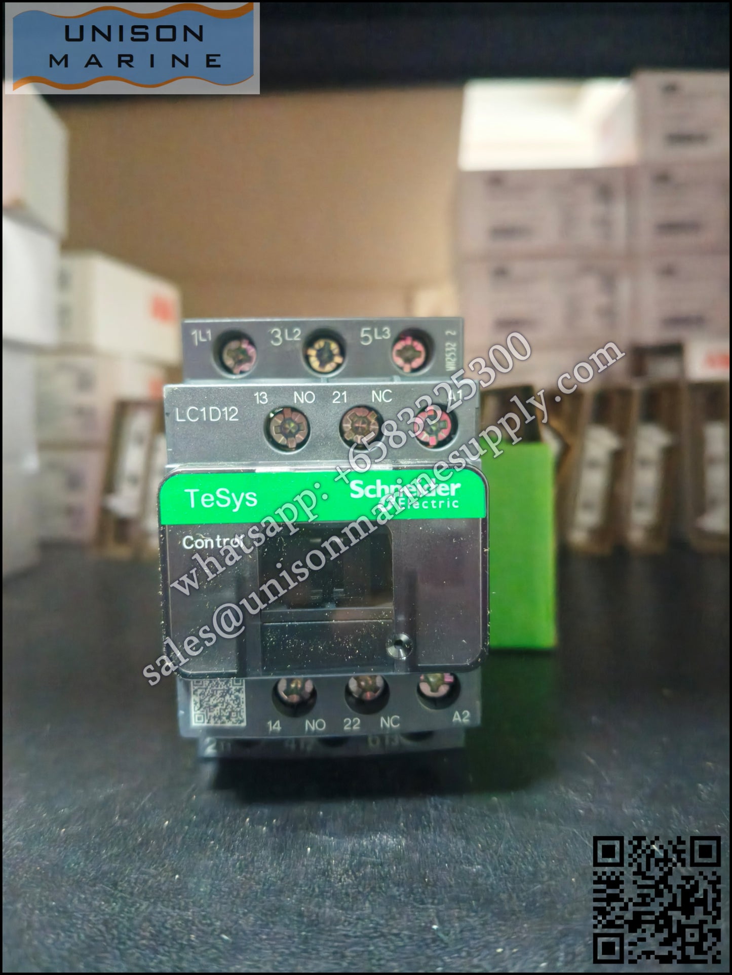 Schneider TeSys Deca Contactors : LC1D12F7C