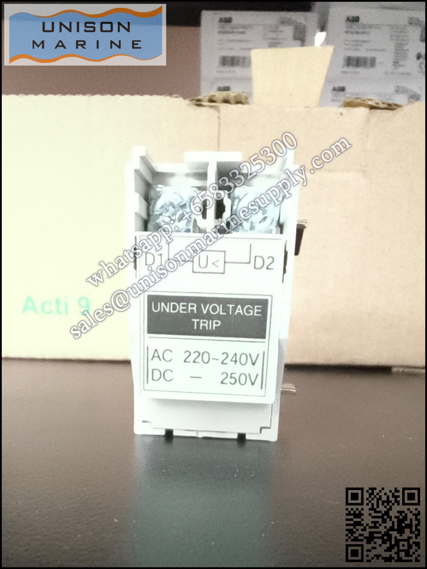 LS Metasol marine circuit breaker accessories- UVT AC200-240V TD100/160,TS100~800