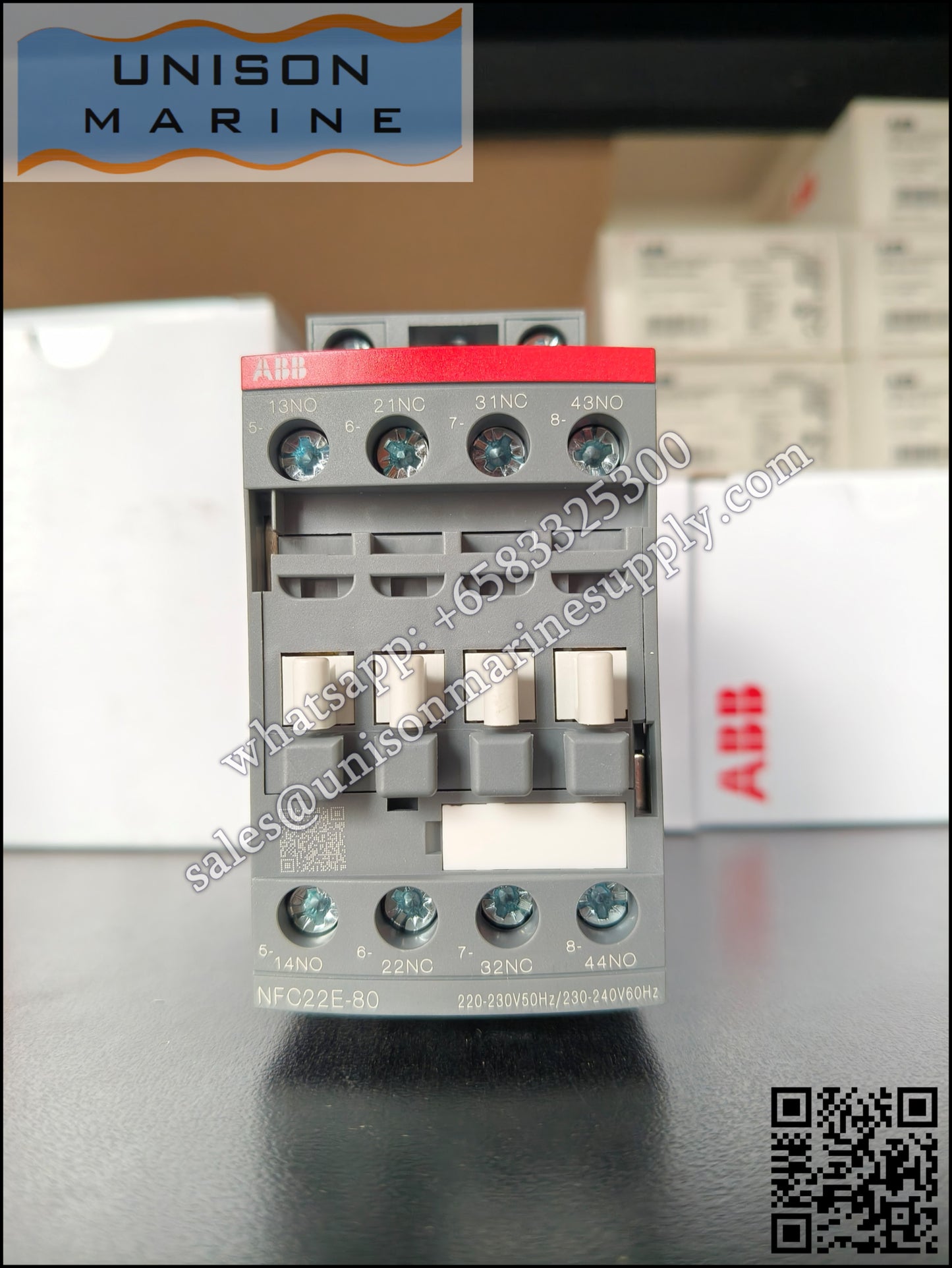 ABB Magnetic Contactors Relay : NFC22E-80