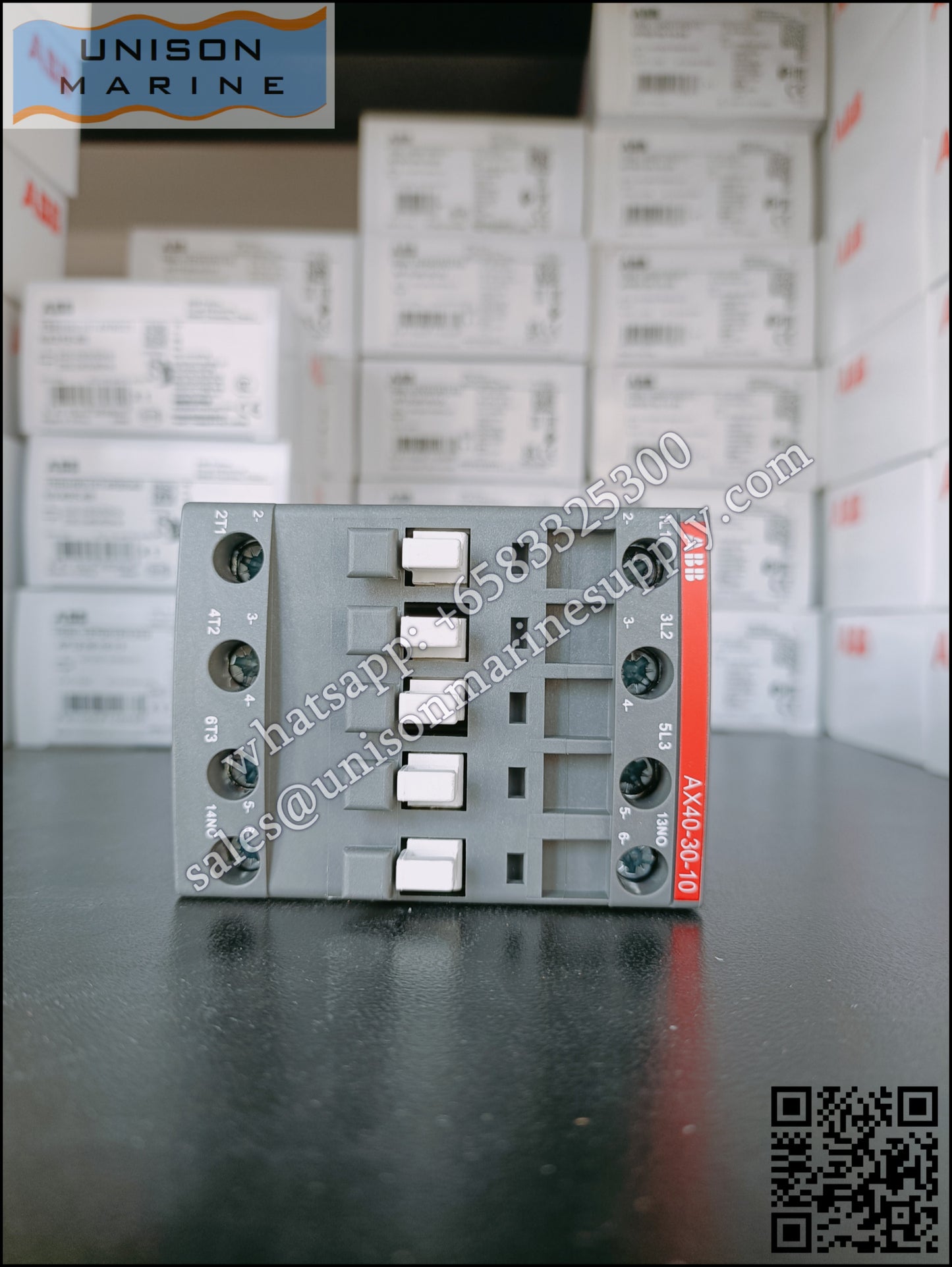 ABB Magnetic Contactors AX Series :AX40-30-10-80*220-230V50Hz/230-240V60Hz,1SBL321074R8010