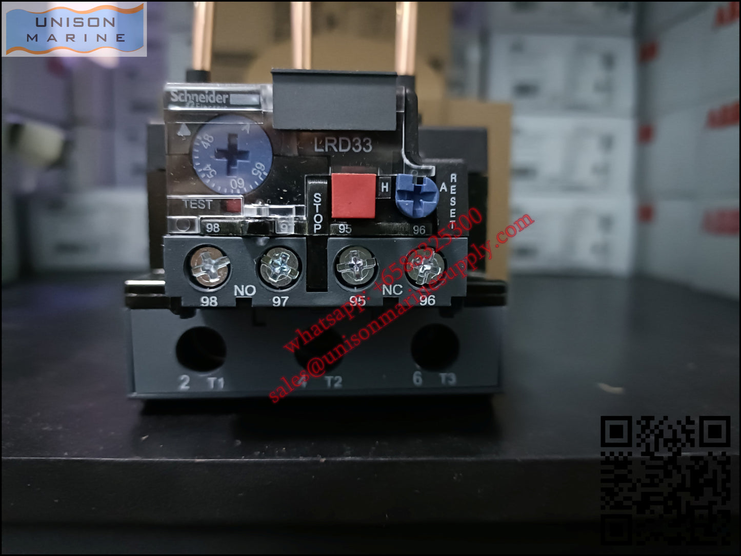 Schneider TeSys Deca Thermal overload relay: LRD3359C, 48 to 65A