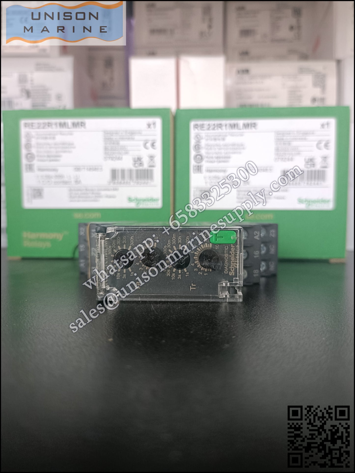 Schneider Harmony Timer Relays: RE22R1MLMR, Asym. Flashing timing relay / 0.05s…300h,24..240V