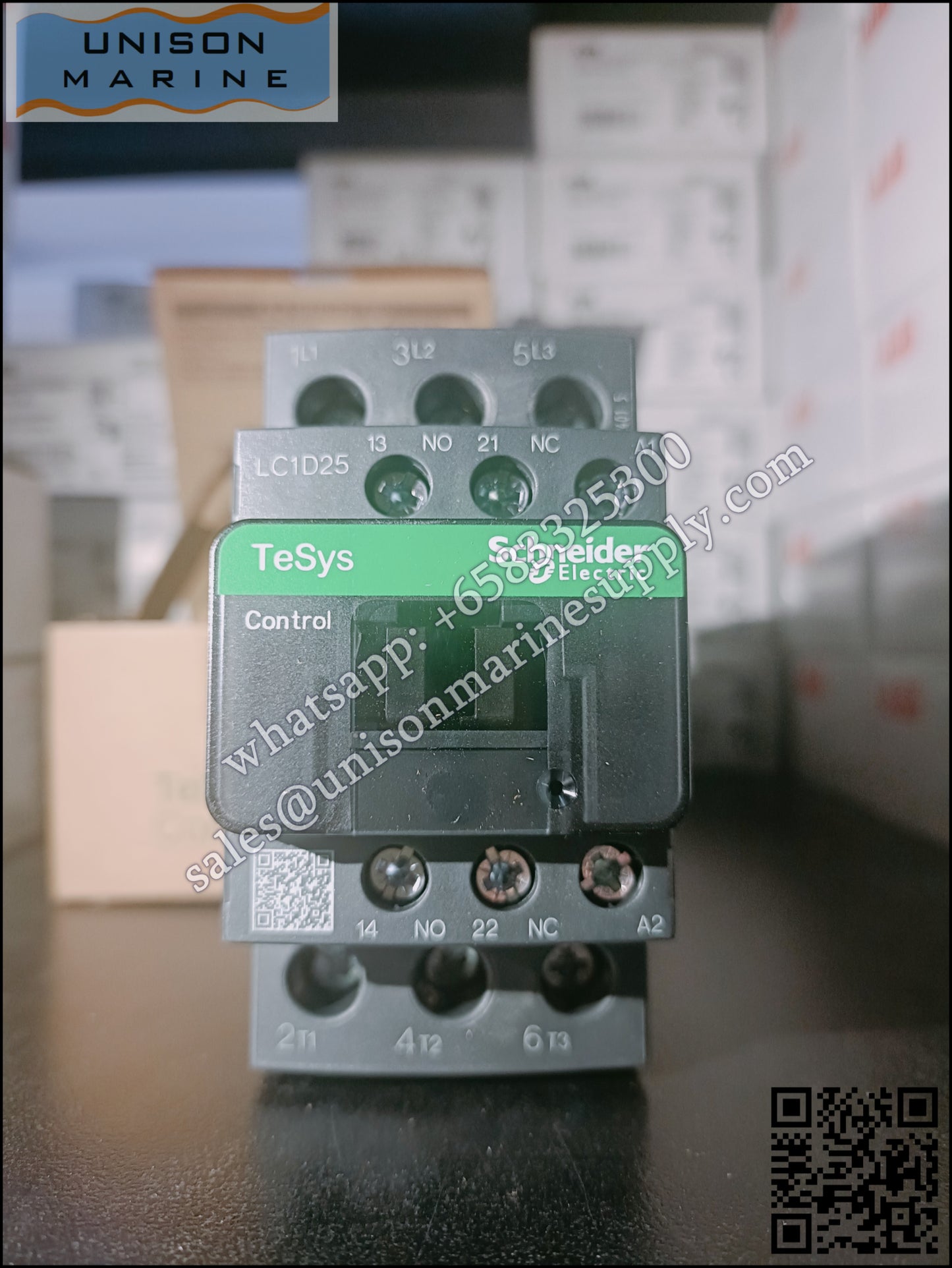 Schneider TeSys Deca Contactors : LC1D25B7C