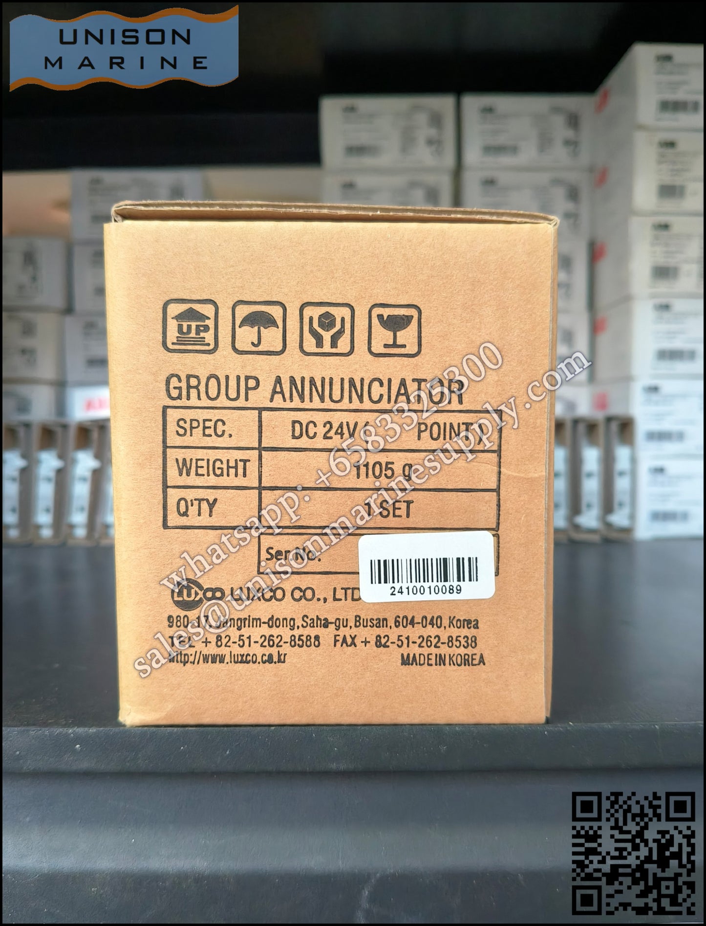 Westronics (LUXCO) GROUP ANNUNCIATOR : SBGA-10P1WM
