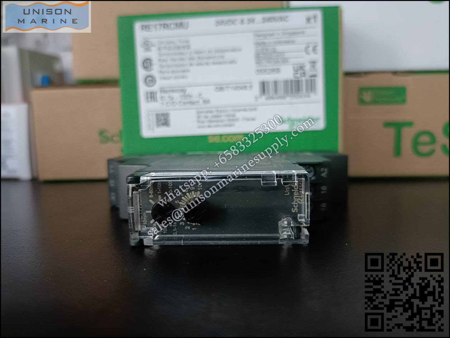 Schneider Harmony Timer Relays: RE17RCMU, Off-delay timing relay / 1 s..100 h - 24..240V
