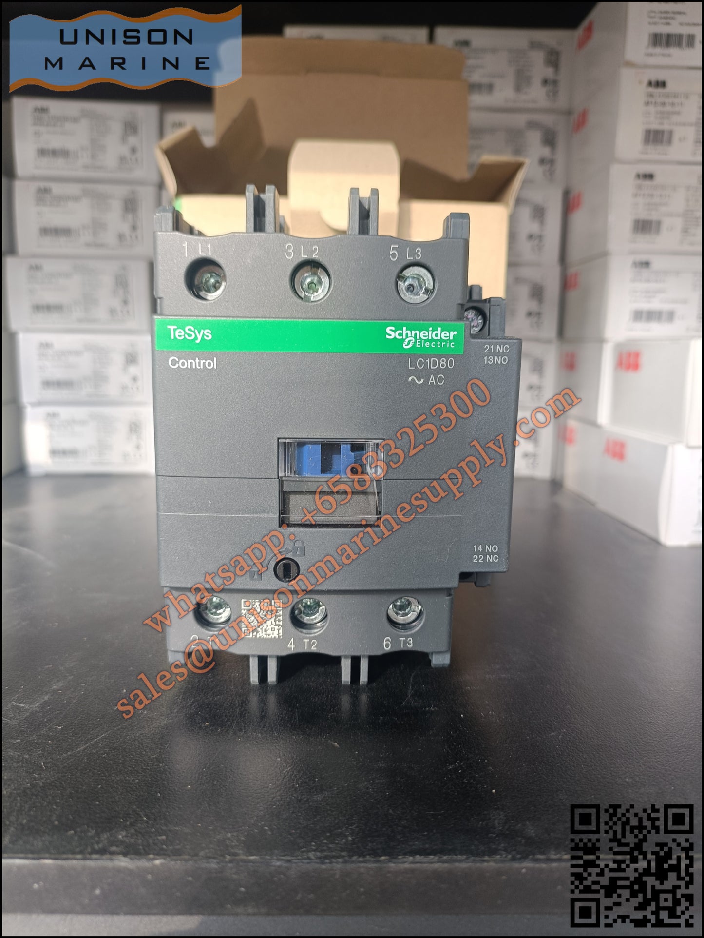 Schneider TeSys Deca Contactors : LC1D80R7