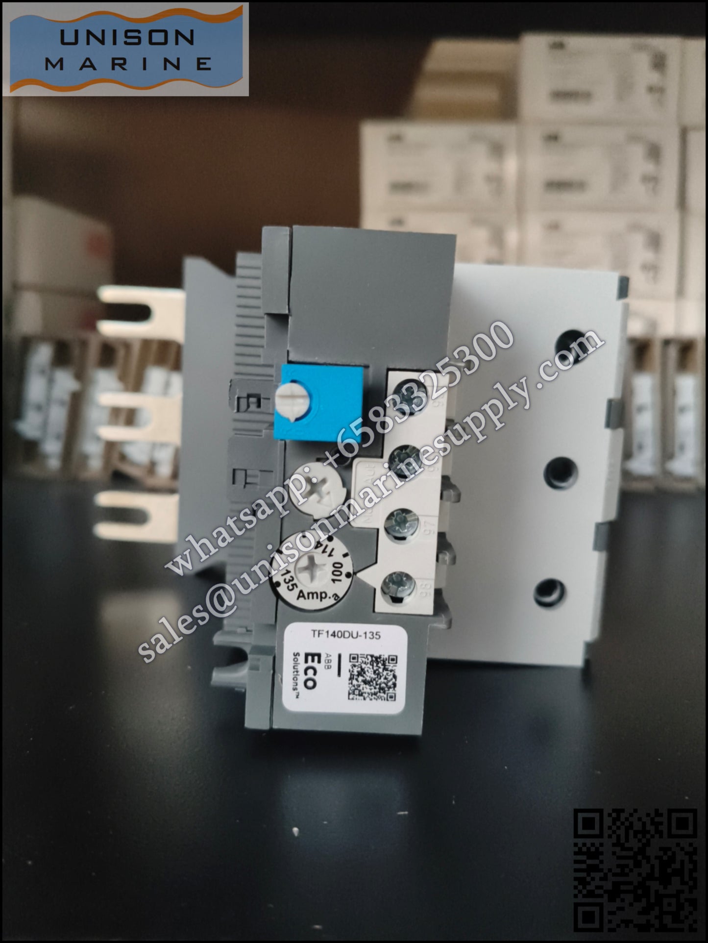ABB Thermal Overload Relay 1 NO/1 NC:TF140DU-135（100...135A）,1SAZ431201R1003