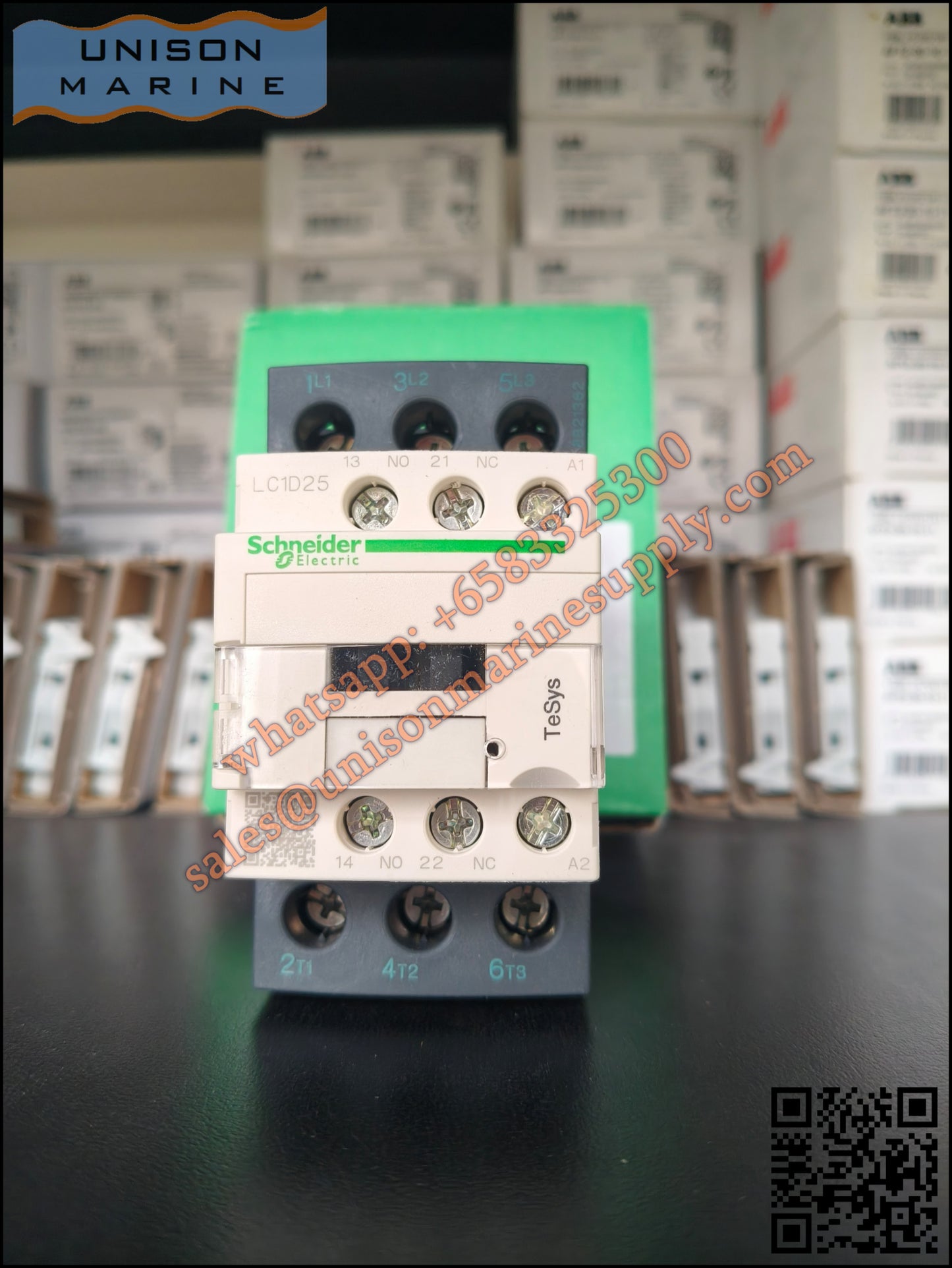 Schneider TeSys Deca Contactors : LC1D25R7