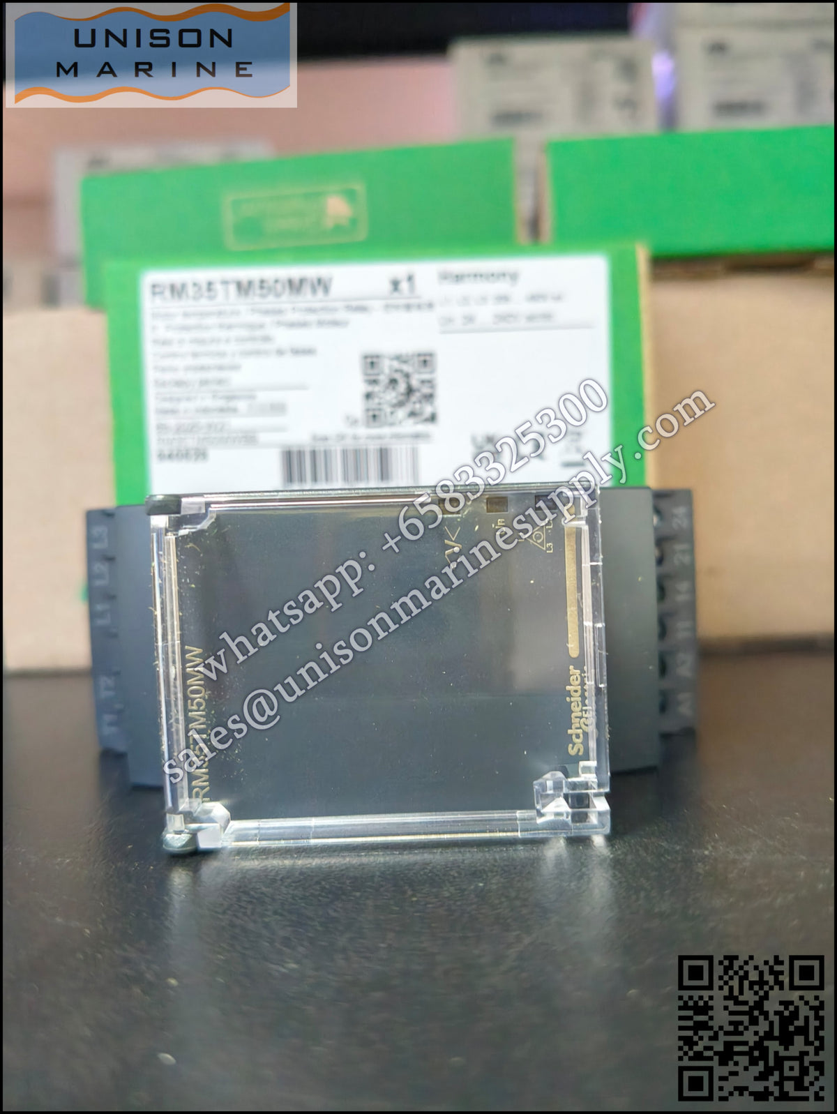 Schneider Harmony Control Relays:RM35TM50MW,5A 2NO, phase failure detection, 24..240VAC/DC
